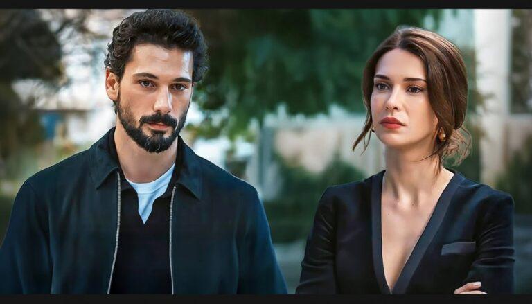 Official poster of Yeraltı Turkish series featuring Deniz Can Aktaş as Haydar Ali and Devrim Özkan.