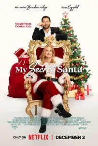 Poster of A My Secret Santa 2025 movie on Netflix"